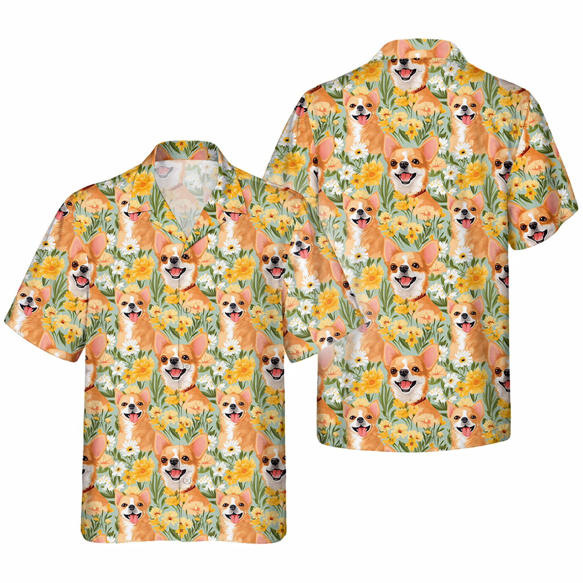 Chihuahua Hawaiihemd | Hawaii Shirt