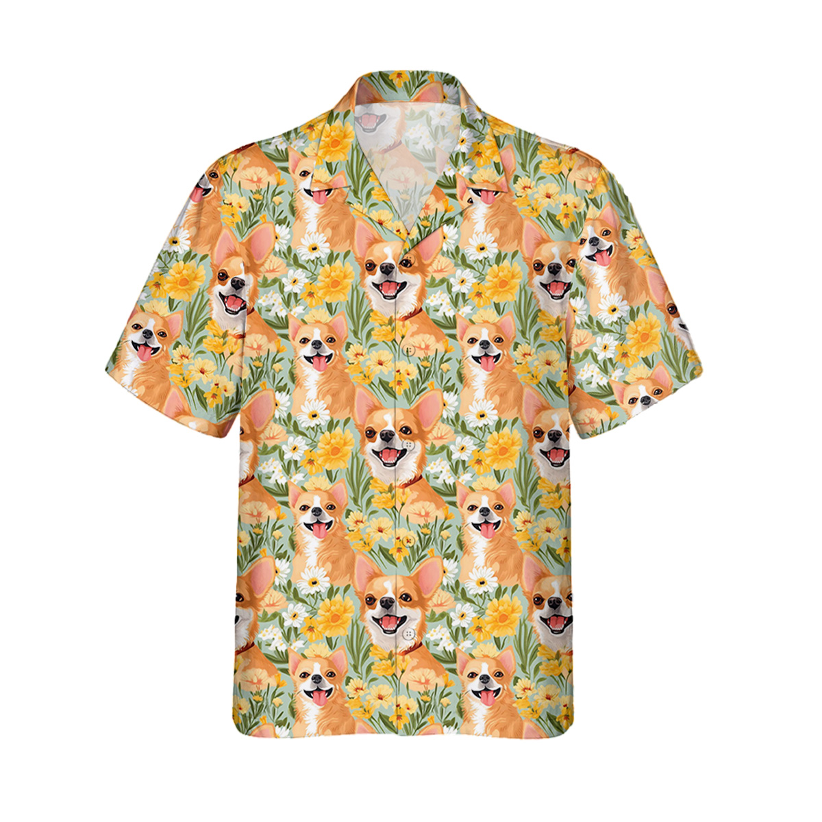 Chihuahua Hawaiihemd | Hawaii Shirt – Bild 2