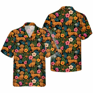 Dackel Hawaiihemd | Hawaii Shirt